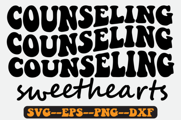Counseling Sweethearts Quote Retro Svg