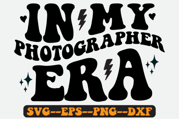 In My Photographer Era Quote Retro Svg